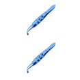 thumbnail image 4 of Pinzas para párpados Soidarity pinzas pequeñas antideslizantes dispositivos de belleza Punta rectangular grande 2Conjunto, 4 of 6