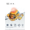 thumbnail image 3 of Jet-Propelled RC Boat w/ LED Light for Kids and Adults  Self Righting Remote Control Boat for Pools and Lakes   2.4 GHz High Speed Remote Control Toy  Pool Toys for Kids（Yellow）, 3 of 11