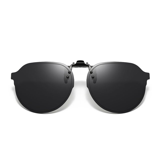 Gafas de Sol Clip On Retro Redondas FRAZALA UV400 para Hombre y Mujer