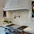 thumbnail image 3 of Akicon 42 Inch Range Hood Insert, Stainless Steel 8" Ducted Insert/Built-in Kitchen Vent Hood with 1200 CFM Suction, Dimmable LED Lights and Dishwasher Safe Filters, 4-Speed-Warm White, 3 of 8