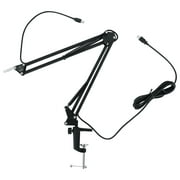 Rockville RCM SR Studio/Recording Condenser Microphone Mic and Audio Technica Boom