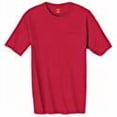 thumbnail image 3 of Hanes Men's Authentic Pocket T-Shirt Deep Red XL, 3 of 3