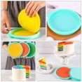 thumbnail image 4 of TABLZONE 4Set Silicone Baking Pans Assorted Color Oven Safe Baking Dishes for Home Use, 4 of 8