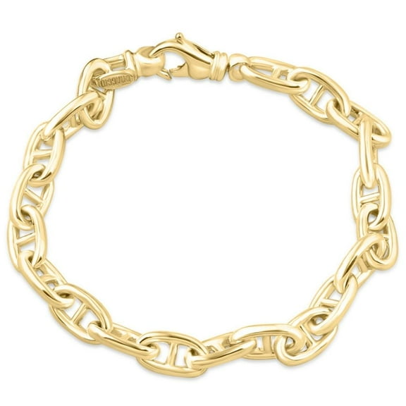 Pompeii Men's Cuban Link 14k Gold (72gram) or Platinum (115gram) 10mm Bracelet 8.5" (,)