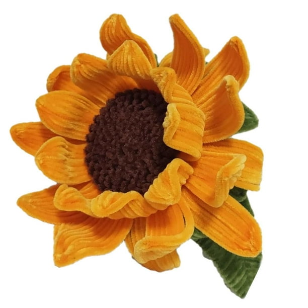 Ramo de flores artificiales con forma de palo retorcido, paquete de material para hacer uno mismo. Amarillo