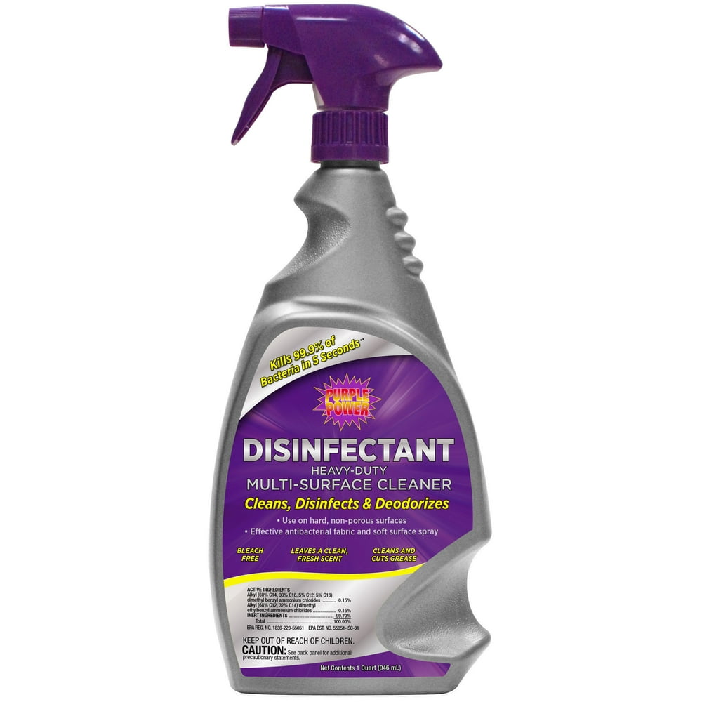Purple Power Cleaner Disinfectant, 32 Ounce