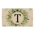 thumbnail image 1 of Clearance!Felpudos con letras para puerta delantera,decoración Floral,felpudos con iniciales,entrada al aire libre,decoración de apellidos para el hogar,interior y exterior, 1 of 3