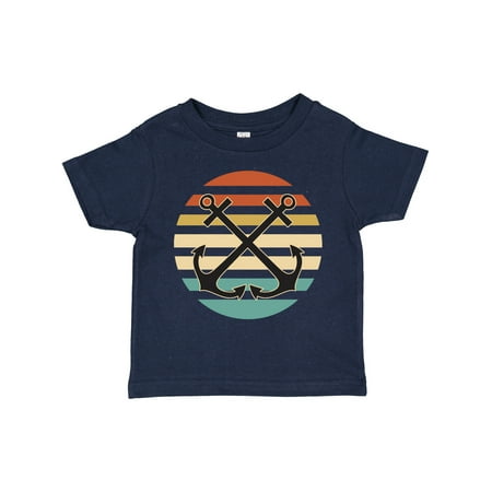 

Inktastic Anchor Nautical Sailing Sunset Gift Toddler Boy or Toddler Girl T-Shirt