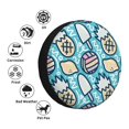 thumbnail image 5 of XMXY Graffiti Ice Cream Fruit Design Spare Tire Cover, Universal Waterproof Cover for Jeep RV Tire Wheel Protection, 17 inch, 5 of 8