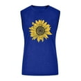 thumbnail image 3 of PENGXIANG Femmes Chemises d'Impression Décontractées Manches Courtes Tee-Tops Tunique Blouse, 3 of 4