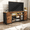 Rustic Brown 55", variant on Tydimor Modern TV Stand for 65-70 inch TVs, LED Entertainment Center with Power Outlets and 6 Drawers, Media Console with Storage for Living Room, Rustic Brown