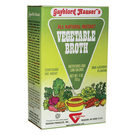 Modern Products Gayelord Hauser  Vegetable Broth, 4