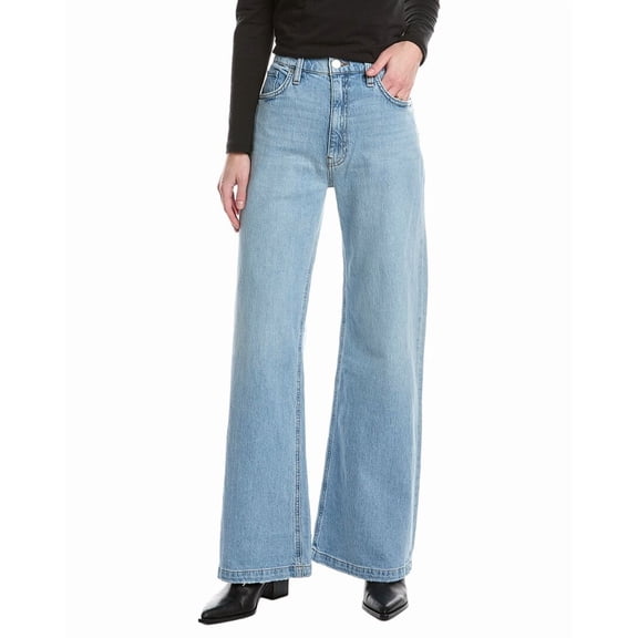 HUDSON Jeans womens  Jodie High-Rise Americana Loose Wide Leg Jean, 23, Blue