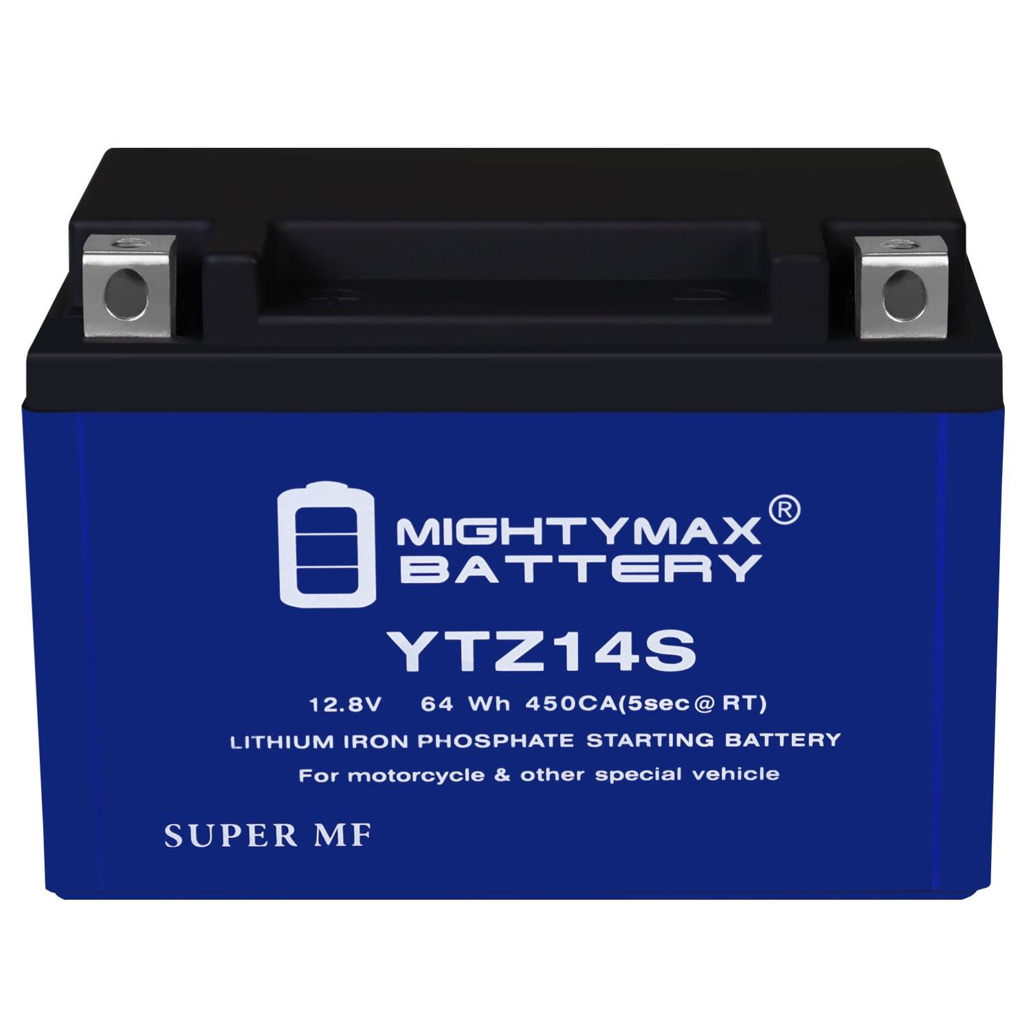 YTZ14S Lithium Replacement Battery compatible with Motocross Motorcycle YTZ14S
