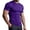 A01-Purple, variant on Jinhomg Men's Compression Shirts Short Sleeve Workout Gym T-Shirt Cool Running Tops Soft Comfy Base Layer Athletic Undershirts Sportswear Blue,S