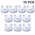 thumbnail image 1 of Máscara de Halloween de 10 piezas Máscaras de plástico para manualidades y pintura para niños ideales para fiestas de cumpleaños infantiles y carnaval. Ormromra 2034436-2, 1 of 9