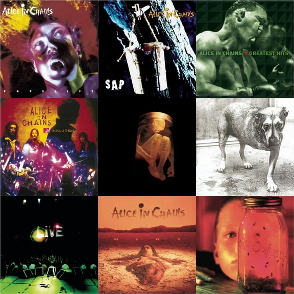 Facelift & Sap & Greatest Hits & Unplugged & Nothing Safe: Best Of The Box & Alice In Chains & Live & Dirt & Jar Of Flies [CD Bundle]
