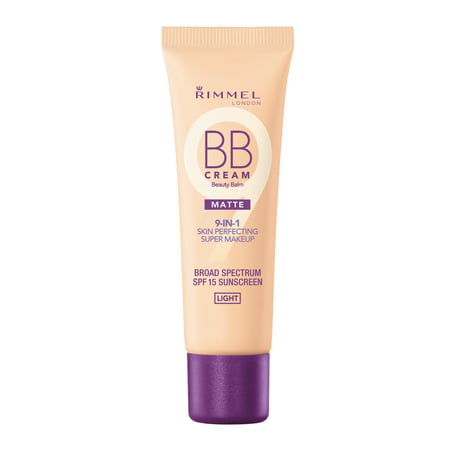 Rimmel BB Cream Matte, Light (Best Matte Bb Cream For Oily Skin)