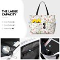 thumbnail image 3 of Daiia Roses Flowers Beach Travel Bag - Water-Resistant Beach Bag, Lightweight Tote with 7 Pockets for Women and Men - Gym,Pool,Camping,Reusable Grocery Bag, 3 of 7