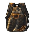 thumbnail image 4 of Fotbe Cool Sunglasses Elephant Art Mochila Casual con Estampado para Escuela, Viajes y Actividades al Aire Libre - Duradera, Ligera y Cómoda, 4 of 5