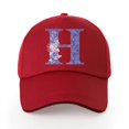 thumbnail image 1 of Gorra de béisbol de la serie de flores púrpuras, sombrero Casual Unisex salvaje de Hip-hop, gorra Hipster imprescindible con visera, algodón, papá, sombrero para el sol al aire libre de verano Fivean unisex, 1 of 2