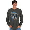 thumbnail image 3 of Cool Retro Unleashed Power Racecar Long Sleeve TShirt Men Women Brisco Brands 2X, 3 of 6