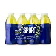 Great Value Sport Hydration Drink, Lemon Lime, 20 fl oz, 8 Bottles