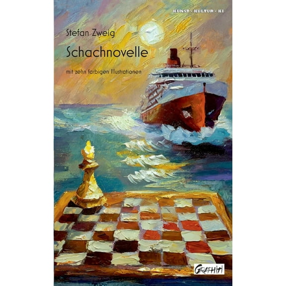 Schachnovelle: mit zehn farbigen Illustrationen, (Paperback)