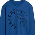 thumbnail image 3 of Pokémon - Pikachu Circle - Men's Long Sleeve T-Shirt, 3 of 5