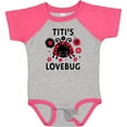 thumbnail image 3 of Inktastic Valentine's Day Titi's Lovebug Boys or Girls Baby Bodysuit, 3 of 5