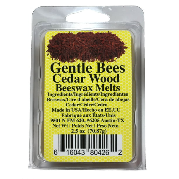Gentle Bees Cedar Beeswax Melts, 2.5 Ounces