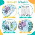 thumbnail image 3 of joogoo Crabs Jellyfish Starfish Boys Swim Trunks Beach Swimsuit Shorts Boxer 7Y, 3 of 8