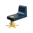 thumbnail image 4 of Gancho giratorio de 360 ​​grados para colgar utensilios de cocina con 6 ganchos. Azul amarillo, 4 of 9