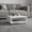 White, variant on Rectangular Coffee Table with Open Shelf for Books and Decor - Ideal for Modern Homes