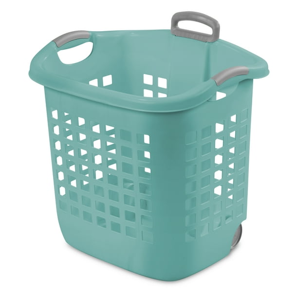 Sterilite, 1.75 Bushel/62 L Ultra Wheeled Laundry Basket
