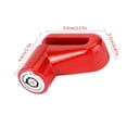 thumbnail image 1 of LAFGUR Bike Brakes Lock, Bike Lock, Small Size Bicycle For Motorcycle Electromobile Bike, 1 of 8
