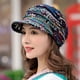 thumbnail image 2 of Gorros de invierno para mujer, gorro de ala corta, resistente al viento, térmico y cálido con forro polar para uso diario, 2 of 5