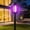 Round, variant on Solar Powered Bug Zapper Outdoor Waterproof, Dual Light Insect Killer Repellent Lamp, Cordless Fly Mosquito Zapper Stake Light for Yard Lawn Patio Garden, Round & Square Available