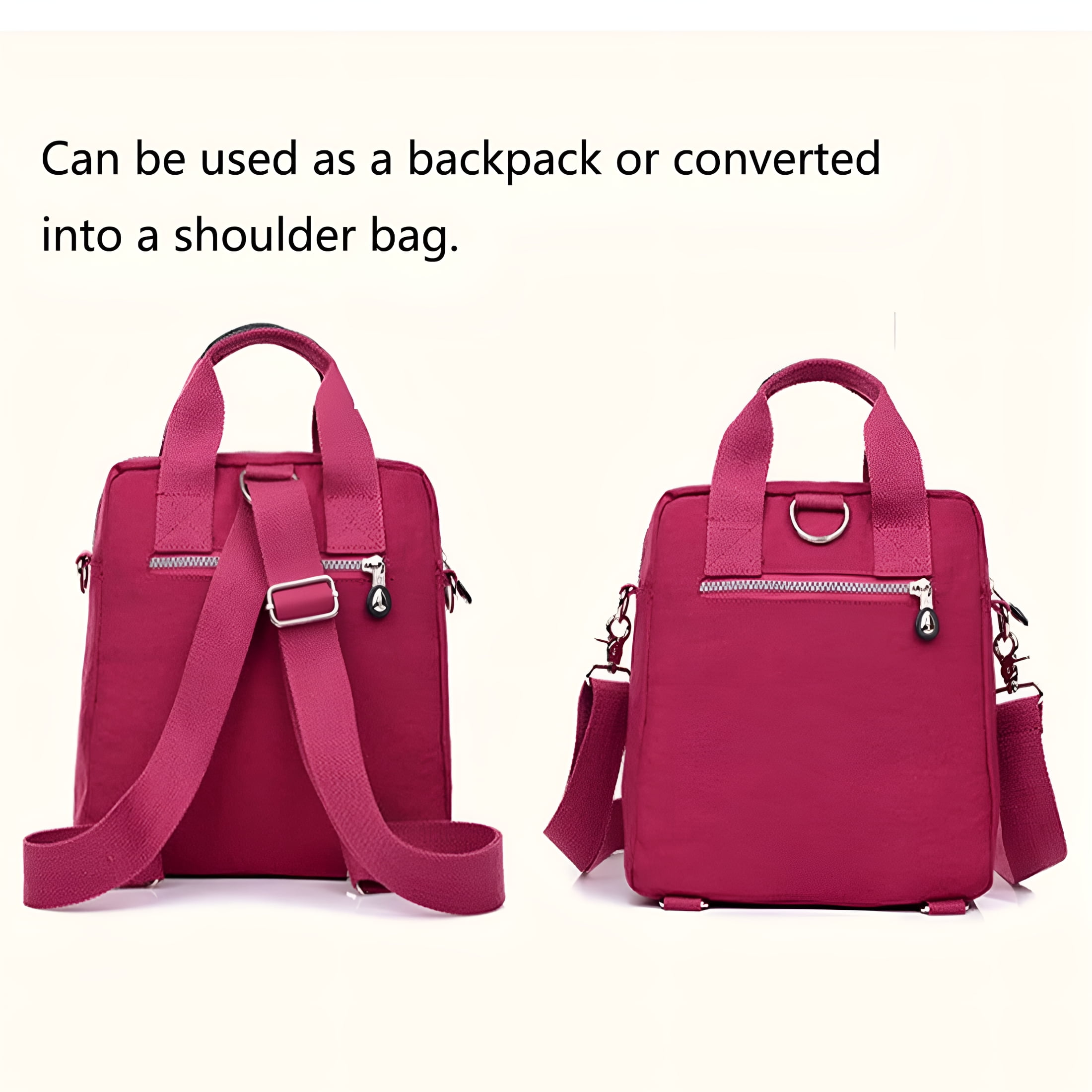 GASTROPOD Crossbody Bags for Women Nylon Travel Multi Pocket Cross Body Messenger Purses Top Handle Shoulder Handbags