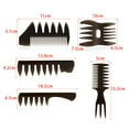thumbnail image 6 of Men Beauty Beard Styling Salon Accessory Wide Teeth Barber Shop Fork Comb Hair Brush 05, 6 of 8