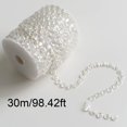 thumbnail image 3 of ZLBDYG Clear Bead Garland Roll 15m/20m/30m Options - Sparkling Crystal String for Wedding & Christmas Tree Decor - Versatile DIY Craft Supplies for Party Backdrops and Home Decoration Projects, 3 of 4