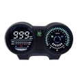 thumbnail image 2 of Speravity Velocímetro Tablero digital Tacómetro transparente Medidores de combustible para motocicleta 199 km / h Medidor de motocicleta Fácil Accesorios para motos, 2 of 6