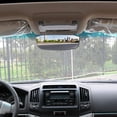thumbnail image 3 of BUYISI Universal Anti-Glare Wide Angle Convex Rearview Mirror Car Interior Sun Visor Small, 3 of 5