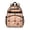 Football Coffee Cup, variant on Football Arrow Black Pattern Backpack for School, Cute School Bag with Adjustable Shoulder Straps and Padded Back, 15.25"x11.5"x5.25"