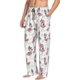 thumbnail image 6 of Rateoe Flamingos Tribal Pattern Men’s Ultra-Soft Comfy Pajama Lounge Pants Sleepwear,Comfortable Lounge Wear,lightweight Pajamas, Casual Home Wear-XX-Large, 6 of 6