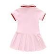 thumbnail image 2 of MEZZALL Girls Dress Casual Summer Outfit Elastic Waist Comfortable Playwear Toddler To Kids Age 1 7 Years Soft Baby Wear, 2 of 7