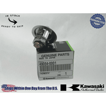 Kawasaki Genuine OEM Authentic Thermostat 49054-0001 1