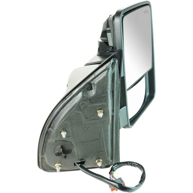 Power-Fold Towing Mirrors With Heat & Memory For Ford Super Duty (2011-2016) - Textured Black Pair