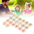 thumbnail image 1 of 20pcs Memory Matching Toys, Wooden Match Memory Game Educational Memory Matching Game For Kids Toddlers, 1 of 8