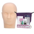 thumbnail image 3 of Kit de práctica de extensión de pestañas postizas con modelo de cabeza de entrenamiento profesional para principiantes, 3 of 14
